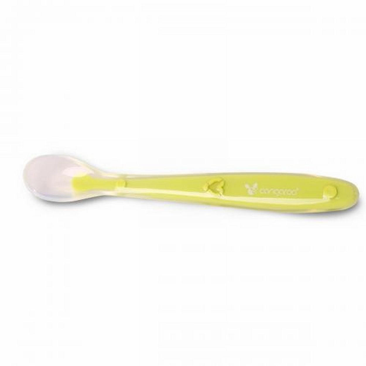BABYLÖFFEL Gusto TC5010 grün Silikon, Silikonspitze, ab 6 Monate, ab 6 Monaten, leicht zu reinigen - Grün, Kunststoff (2/1/16cm) - Cangaroo