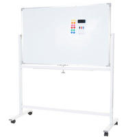 WHITEBOARD Weiß - Weiß, Metall (160/186/50cm) - MCW