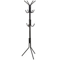 GARDEROBE aus metall - Schwarz, Metall (44/173/44cm) - Wanderlust