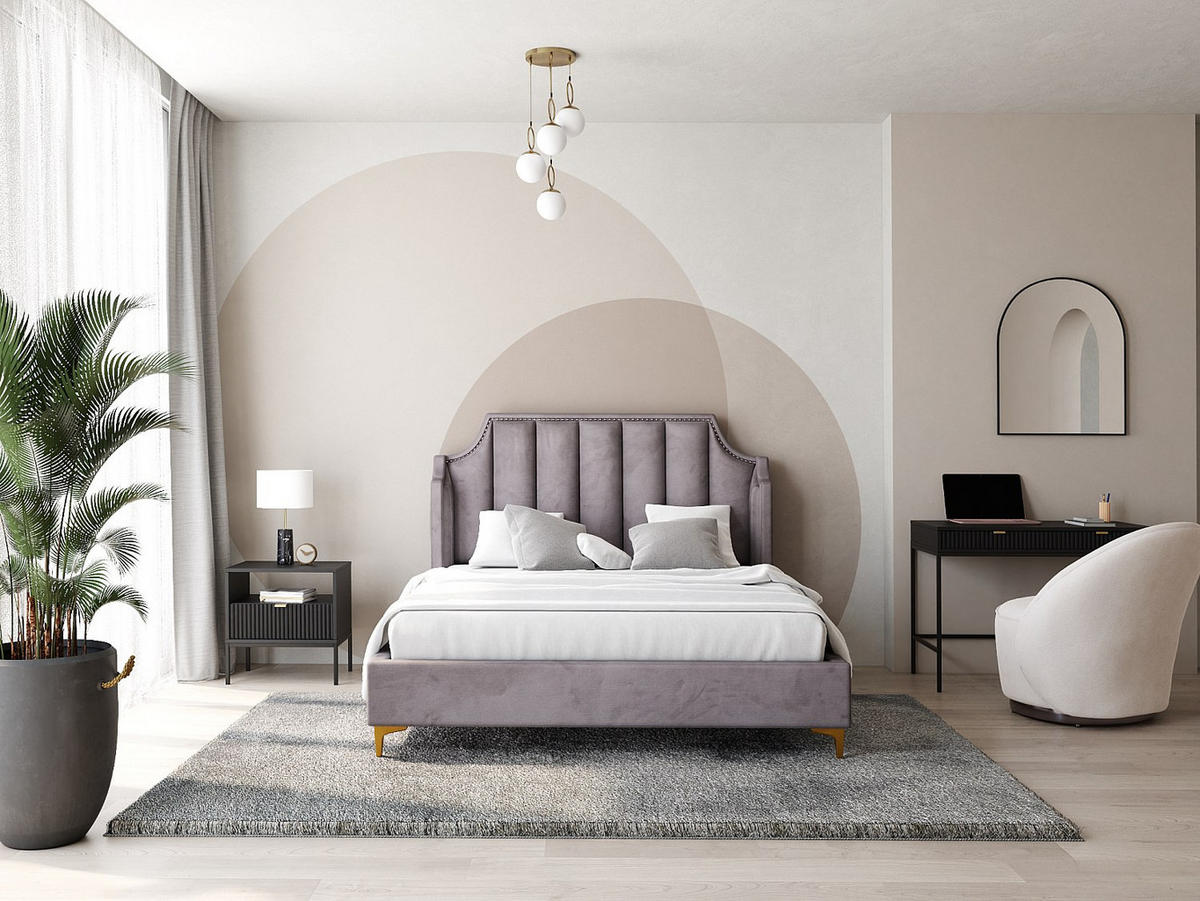 NACHTTISCH mit 1 Schublade & 1 Ablage - Schwarz - LIOUBA - Schwarz, Holz (54/56/39cm) - Pascal Morabito