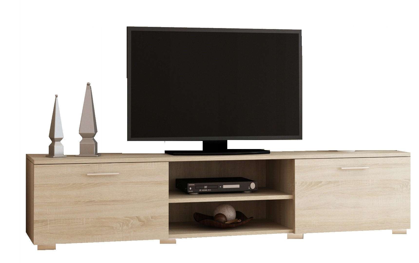 FERNSEHKOMMODE ROMA Sonoma Eiche 150/40/35 cm - Sonoma Eiche, Holzwerkstoff (150/35/40cm) - Matkam Möbel