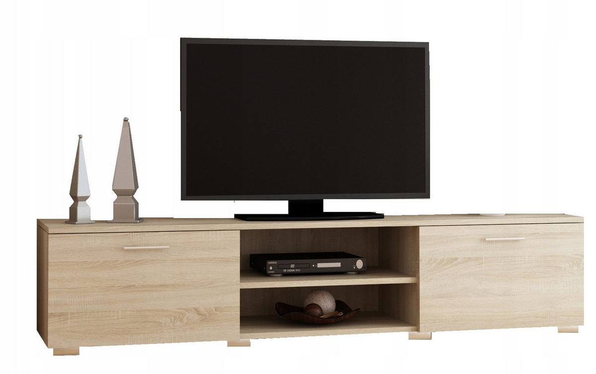 FERNSEHKOMMODE ROMA Sonoma Eiche 150/40/35 cm - Sonoma Eiche, Holzwerkstoff (150/35/40cm) - Matkam Möbel