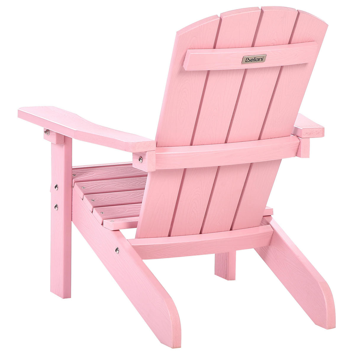 KINDERSESSEL Rosa Adirondack - Pink, Kunststoff (40/64/50cm) - Beliani