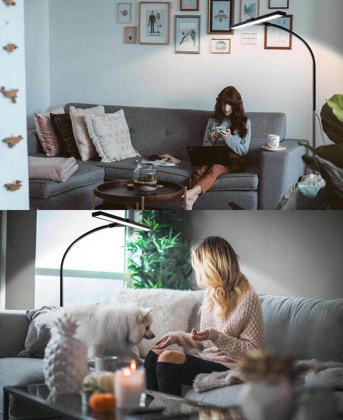 STEHLAMPE Leuchtmar 26.0/22.0/156.0 cm - Schwarz, Metall (156/26/22cm) - ZMH