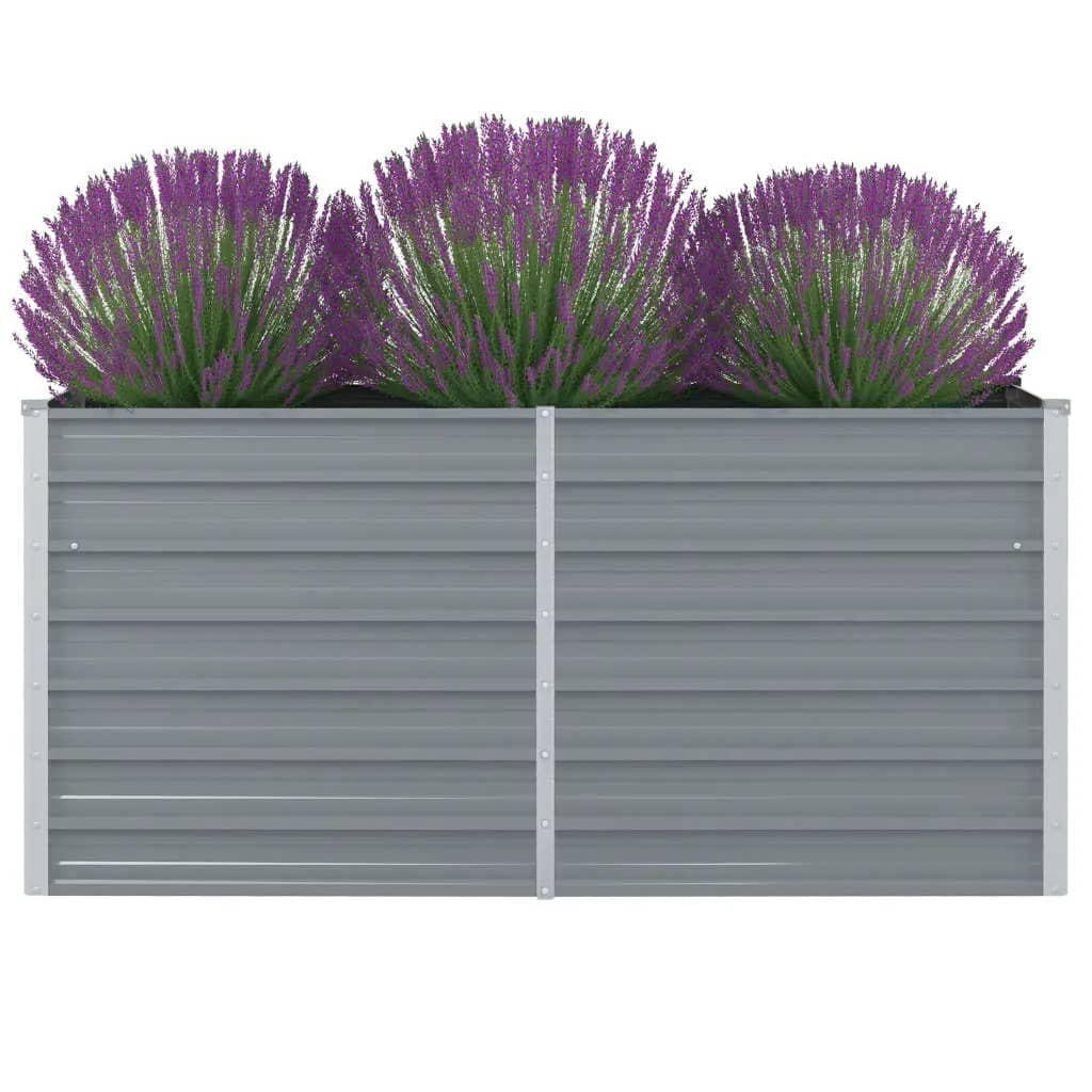 Deluke Hochbeet Grau 160x77x80 cm
