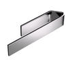 HANDTUCHHALTER OHNE BOHREN 22 cm Chrom - Chromfarben, Metall (22/4/5cm) - Designfabrik Hamburg