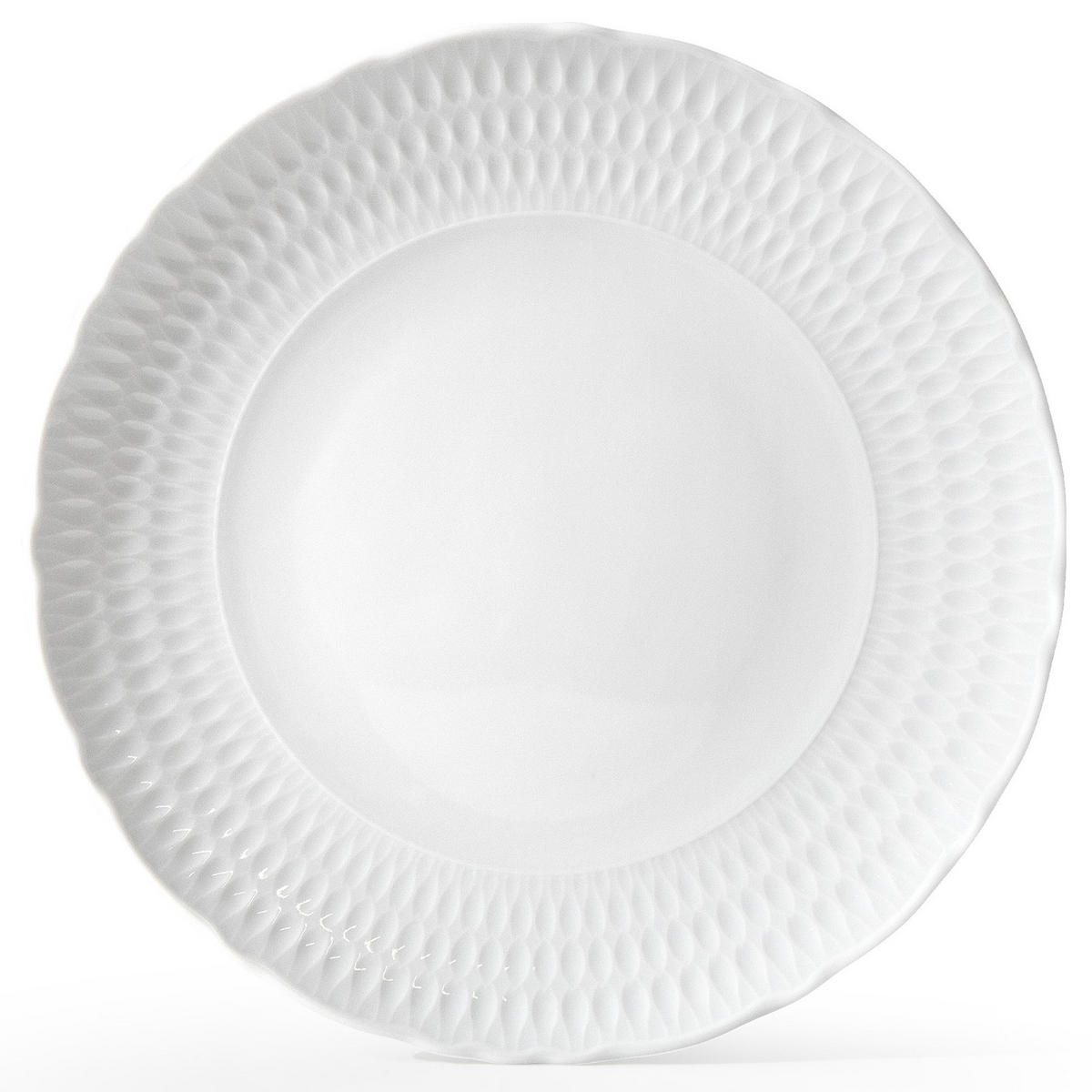 TELLER-SET SPEISETELLER CMIELOW SOFIA 6-tlg aus Porzellan - Weiß, Keramik (26cm) - KONSIMO®