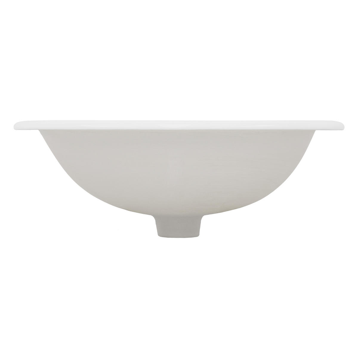 WASCHBECKEN - Weiß, Keramik (48.5/19.5/57cm) - ML-DESIGN