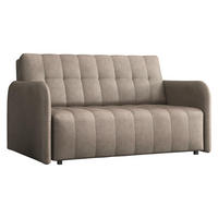 SCHLAFSOFA Viva Grand III - Hellbraun/Schwarz, Holz/Kunststoff (145/85/95cm) - MIRJAN24