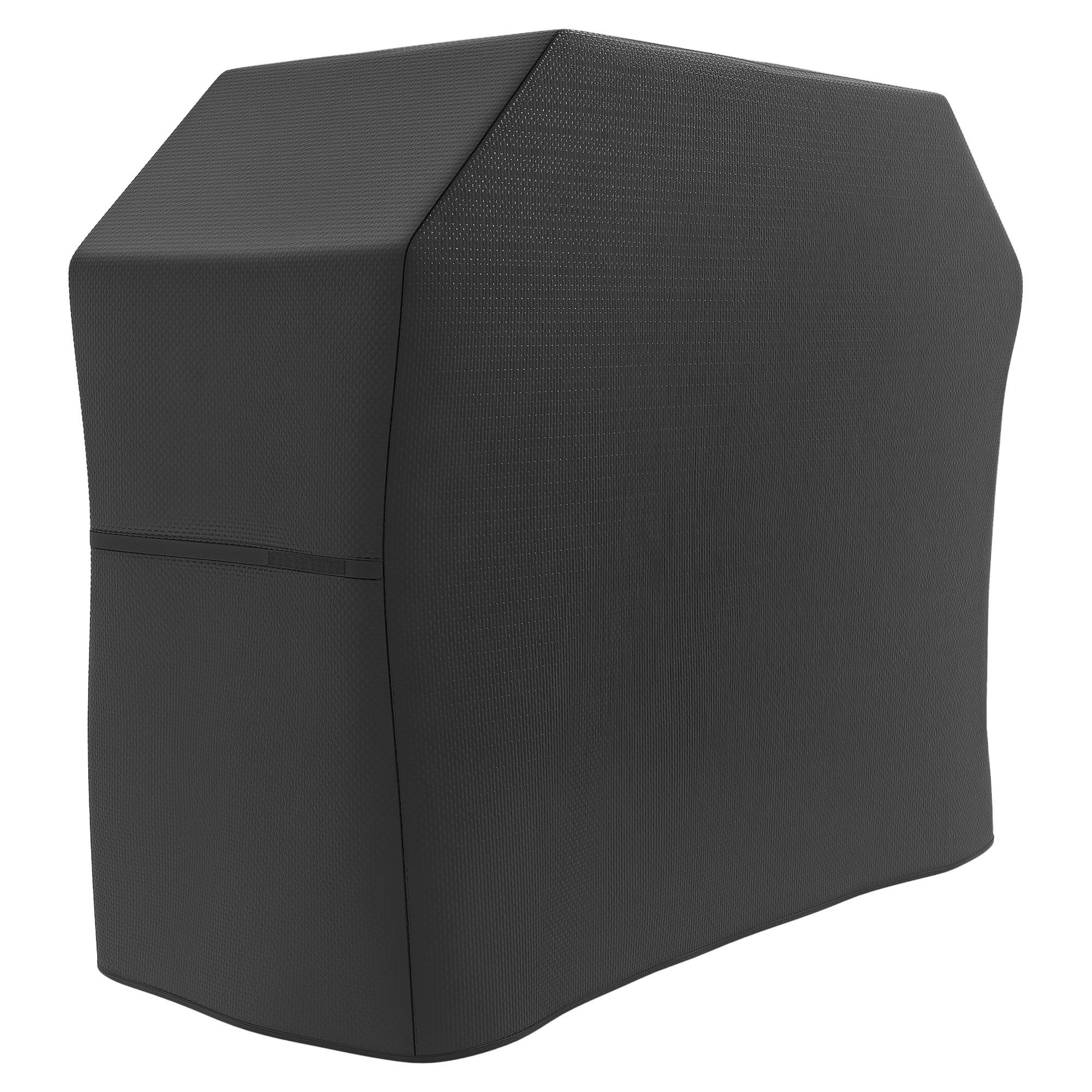 GRILLABDECKUNG DE-10227 wetterbeständig, 147x61x120 cm Schwarz - Schwarz, Textil (61/120/147cm) - ComfortXL
