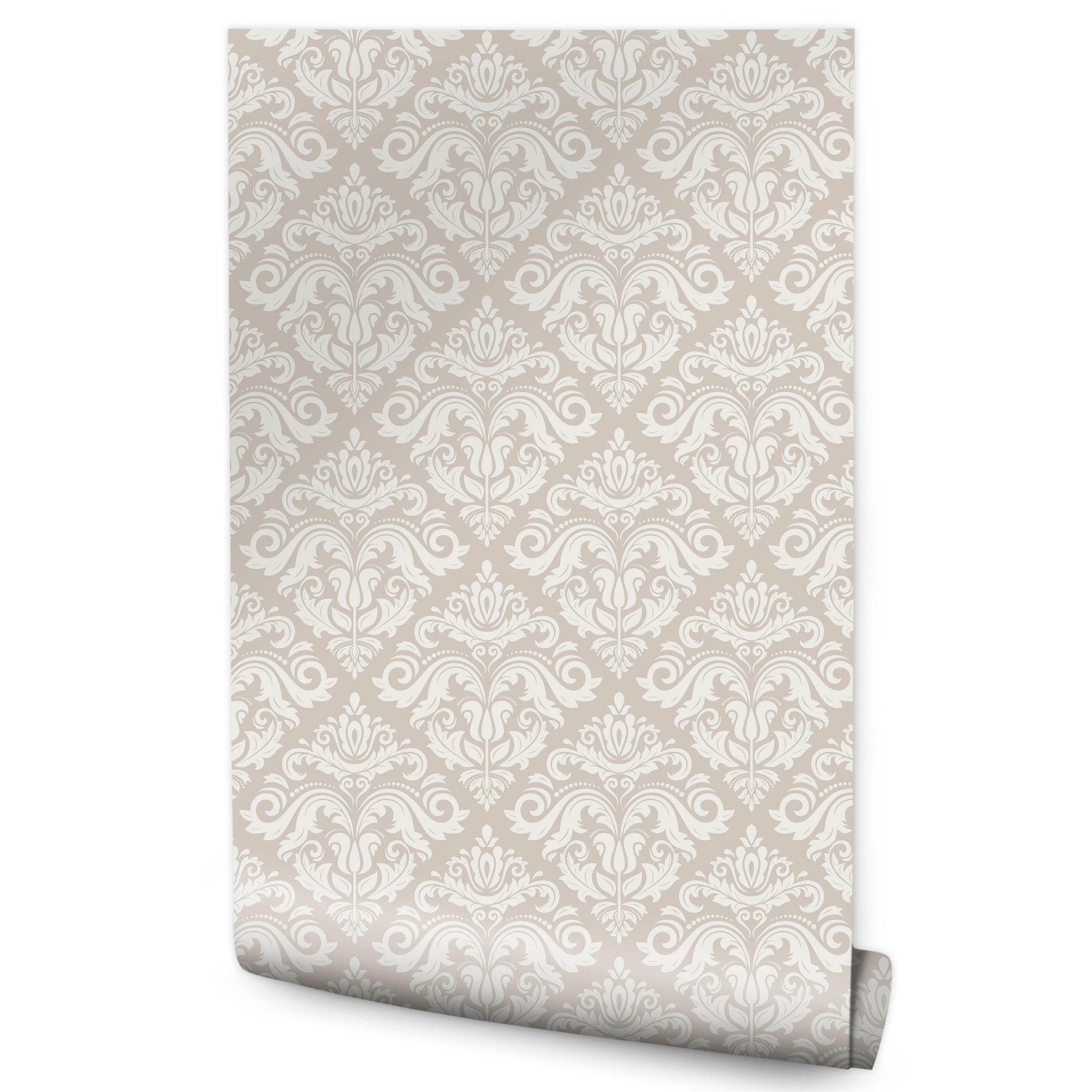 Muralo Vliestapete Beige, Creme 50x1000 cm