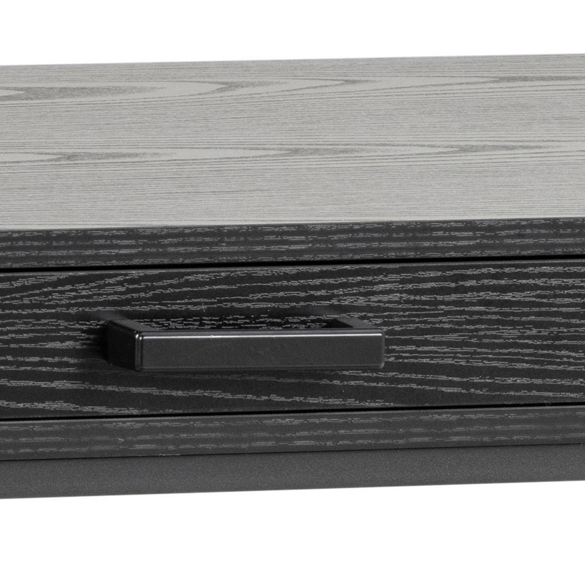 SCHREIBTISCH Schwarz - Schwarz, Holzwerkstoff (45/110/75cm) - ebuy24