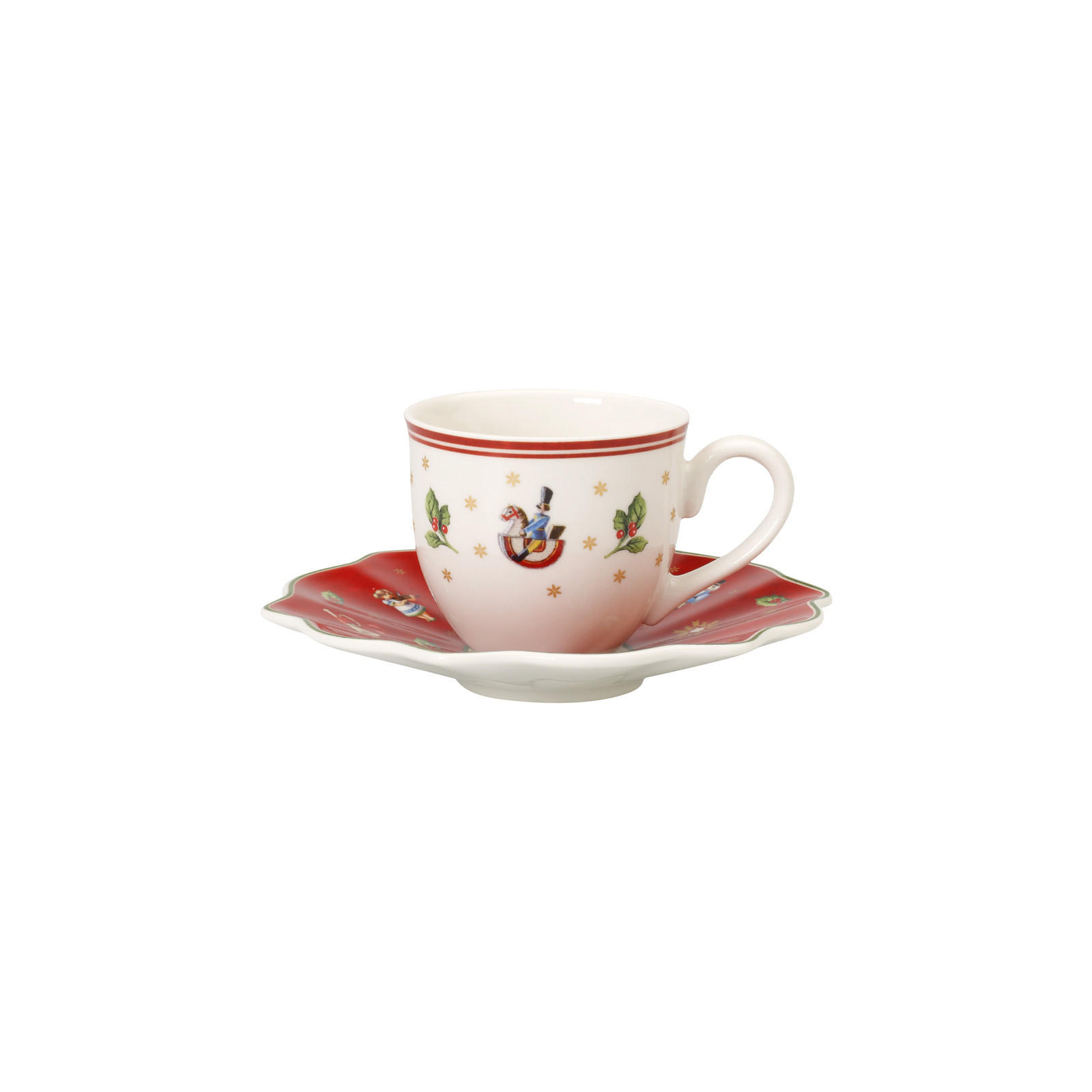 ESPRESSOTASSE MIT UNTERTASSE Toy's Delight bunt 70 ml 2er Set - Multicolor, Keramik (0.07L) - Villeroy & Boch