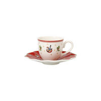 ESPRESSOTASSE MIT UNTERTASSE Toy's Delight bunt 70 ml 2er Set - Multicolor, Keramik (0.07L) - Villeroy & Boch