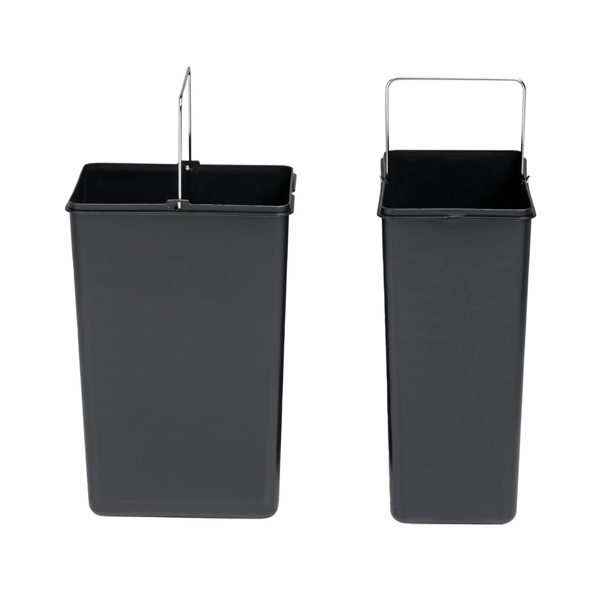 MÜLLEIMER Wandbefestigung V2X15 - Grau, Metall (32/100/20cm) - SVITA