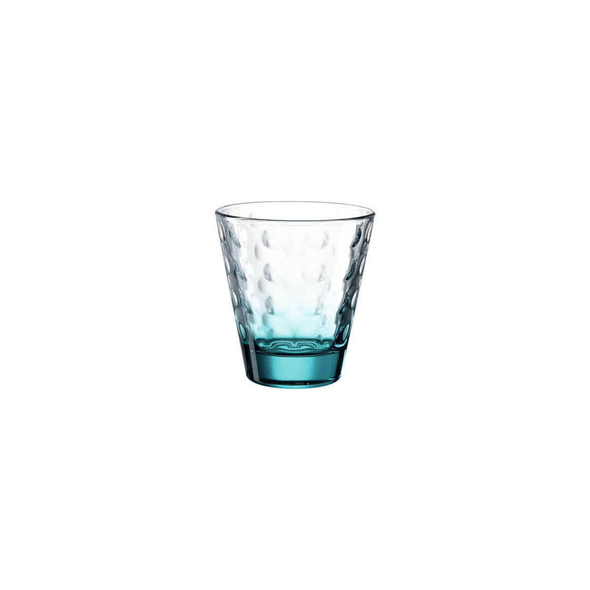 TRINKGLÄSER Optic bunt 215 ml 6er Set - Multicolor, Glas (0.215L) - Leonardo Living