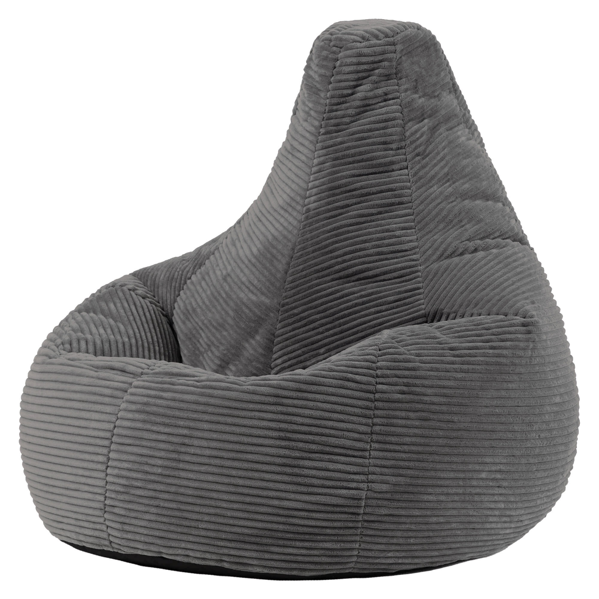 SITZSACK Dalton - Dunkelgrau, Kunststoff/Textil (90/73/84cm) - icon