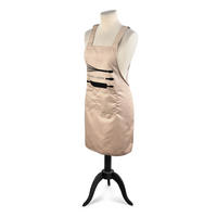 SCHÜRZE Mathilde Beige 34/26/2 cm Textilien - Beige, Textil (26/34cm) - Mondex
