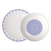 TAFELSERVICE Fleur Couleur Bleu 12er Set - Blau, Keramik (24/5.1/24cm) - Villeroy & Boch