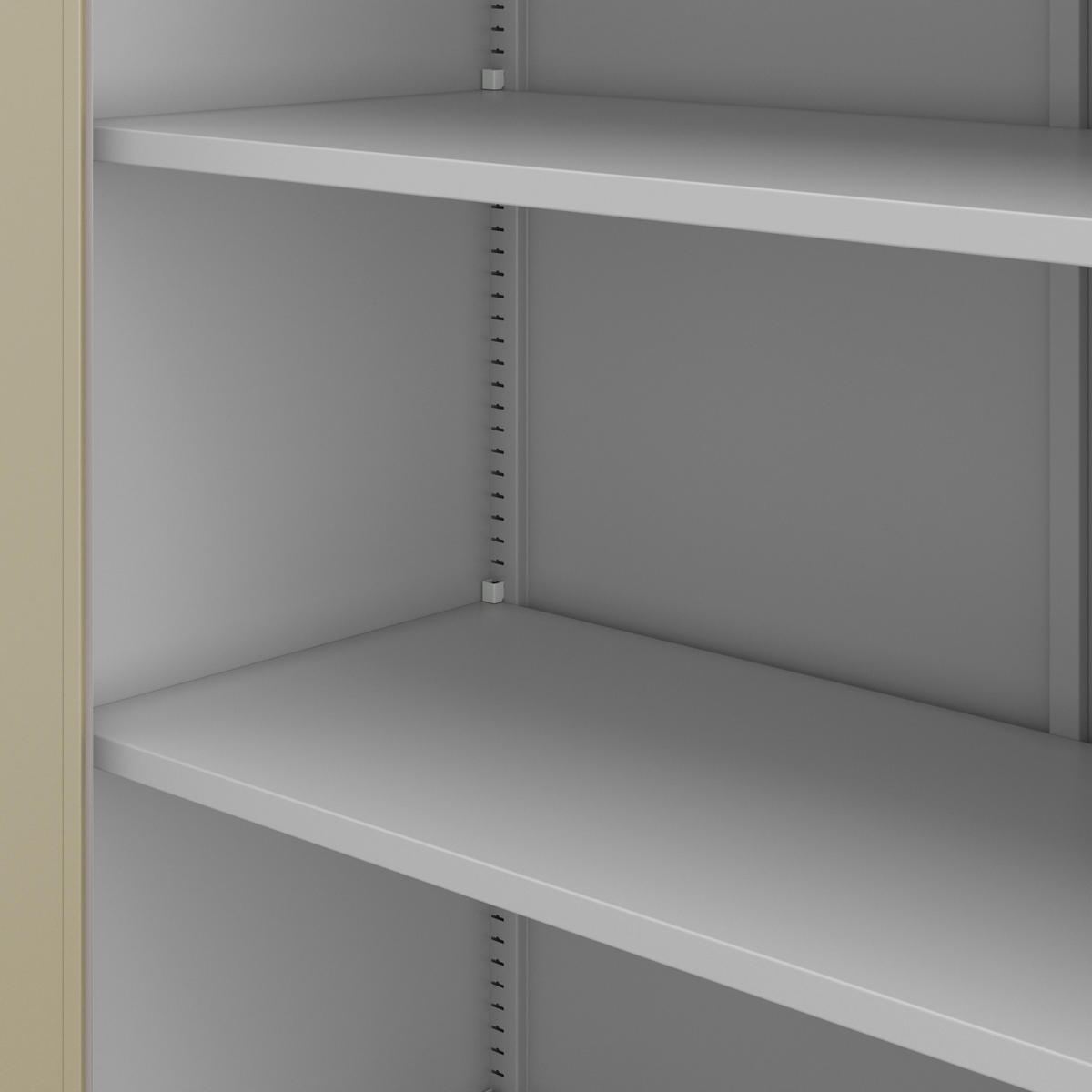 BÜROAKTENSCHRANK JAN 185 x 90 x 40 cm - Grau/Sonoma Eiche, Metall (90/185/40cm) - Jan Nowak