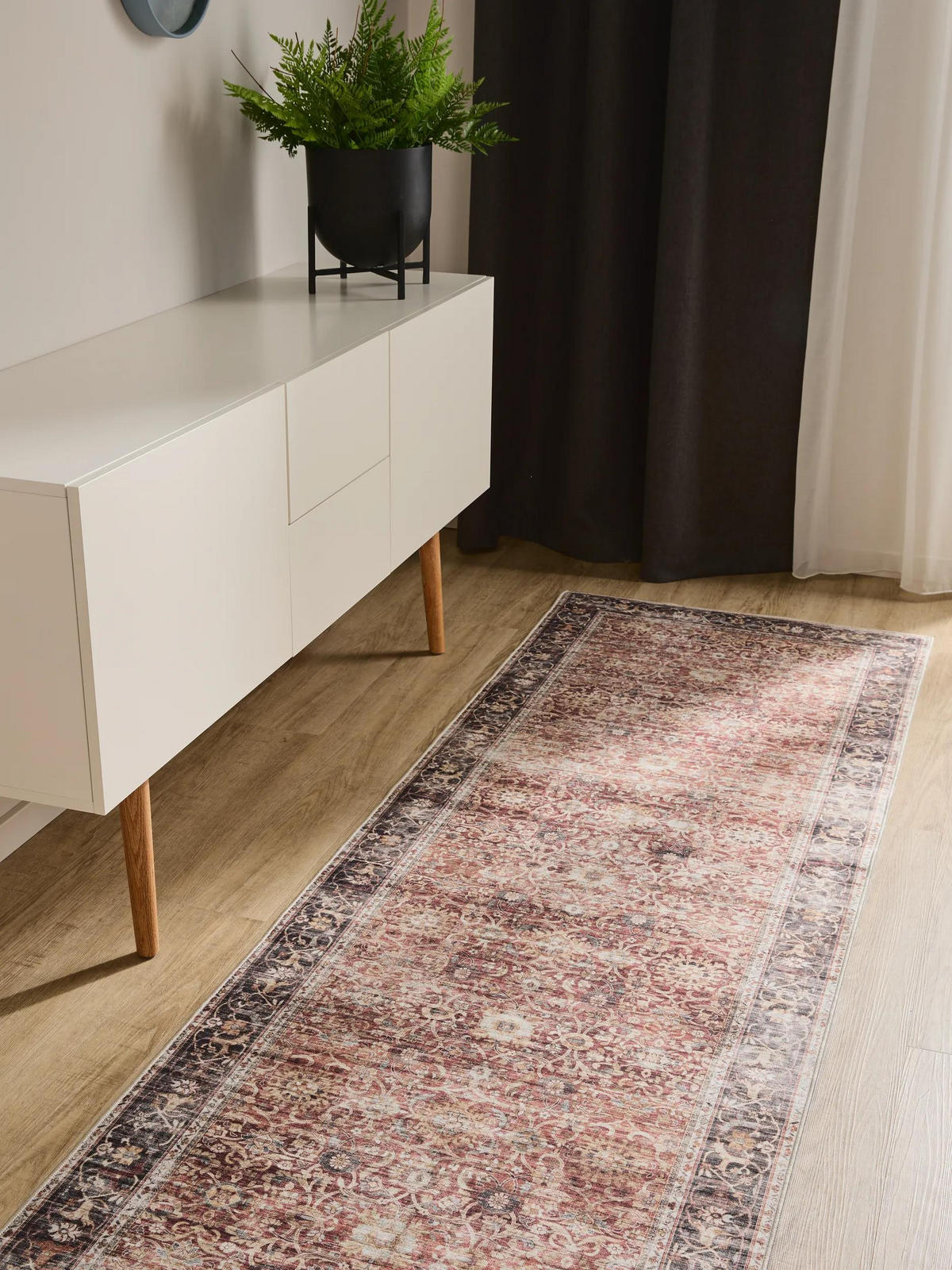 VINTAGE-LÄUFER George waschbar 80x240 cm - Multicolor, Kunststoff (80/240cm) - benuta