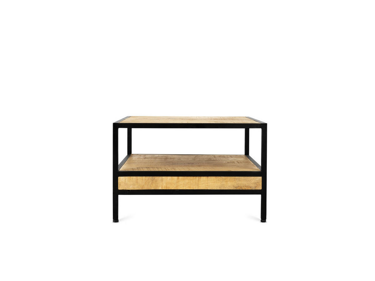 COUCHTISCH GB Mangoholz 60 cm / 60 cm Natur - Naturfarben, Holz (60/60/40cm)