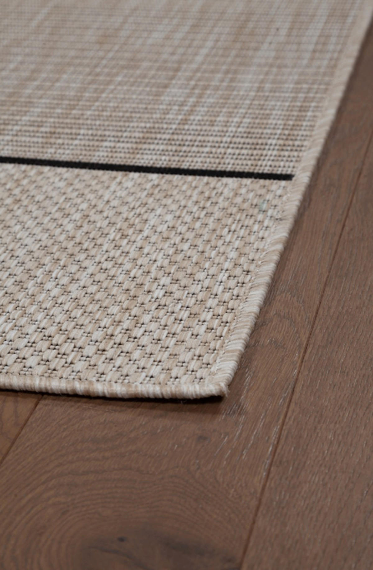 TEPPICH modern Flachgewebe GRAZIELLA Beige 120 x 170 cm - Beige, Textil (120/170cm) - Novatrend