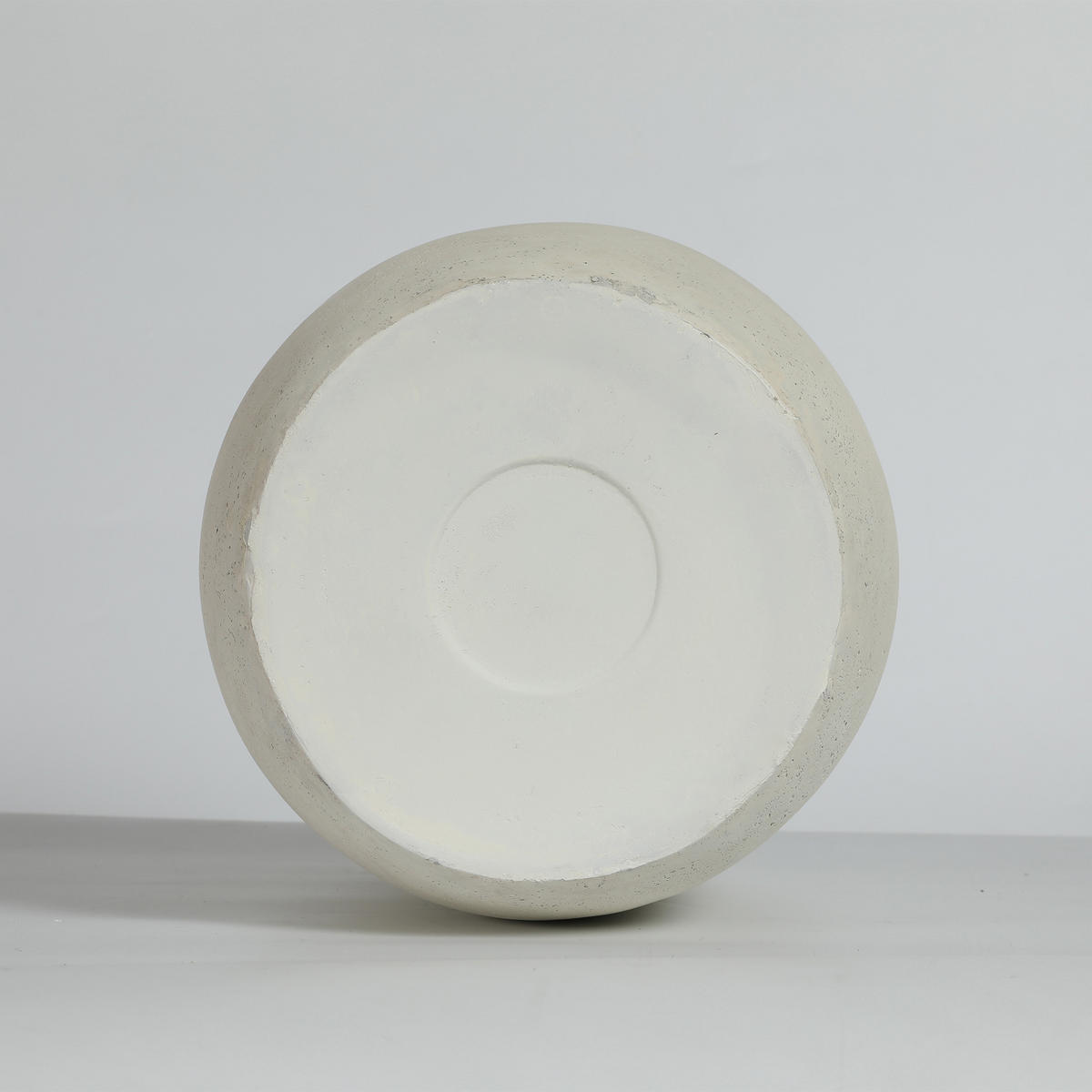 KERAMIKVASE rund weiß Innen & Außen, 30×51 cm - Weiß, Keramik (51cm) - Biohort