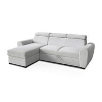 ECKSOFA FALCO mit Schlaffunktion Elli 81 - Grau, Textil (253/174cm) - Lookway
