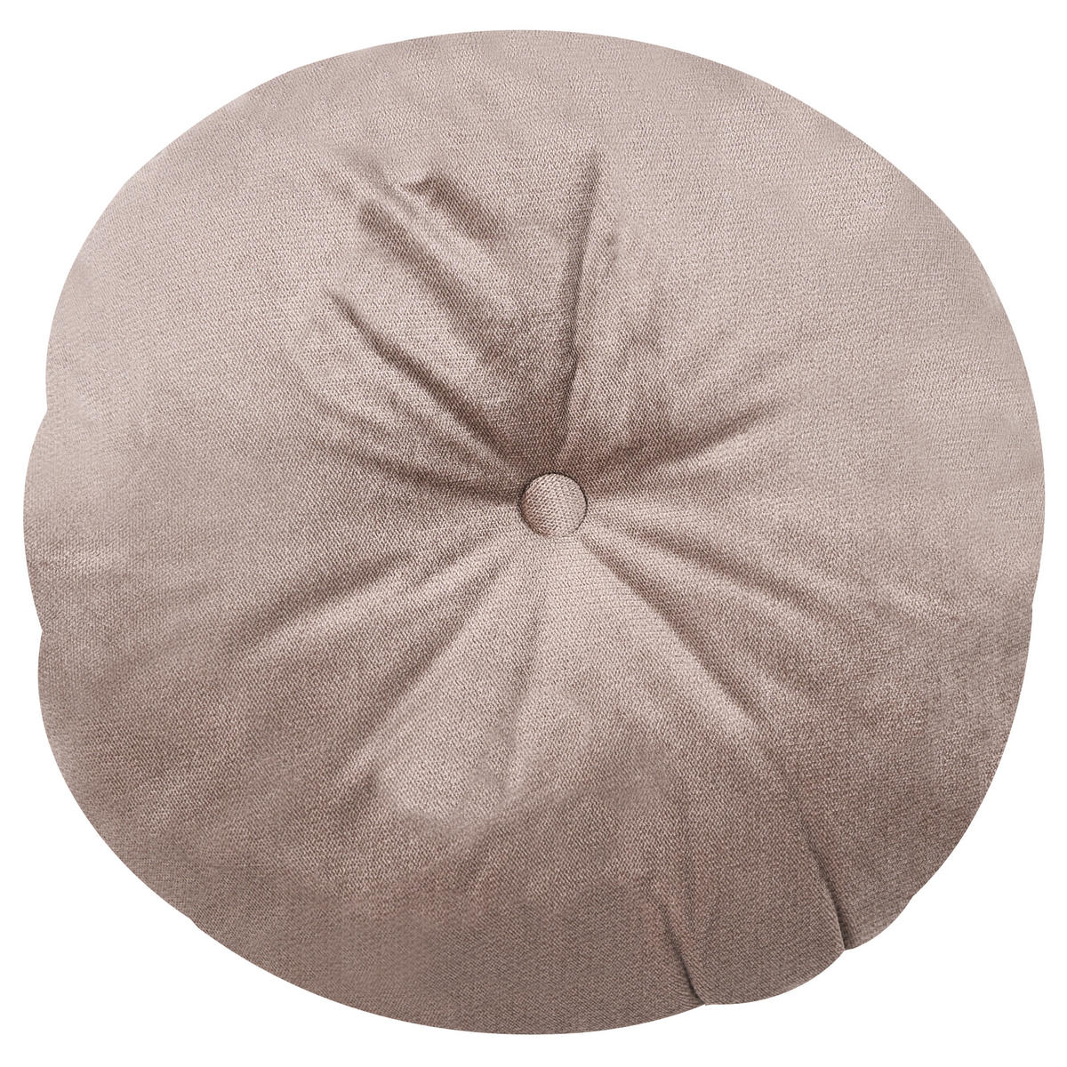 3-SITZER-SOFA Samtstoff Taupe Skien - Taupe, Textil (204/86/78cm) - Beliani