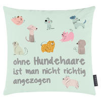 KISSENHÜLLE TIERISCH - Mintgrün, Textil (45/45cm) - Magma Heimtexx