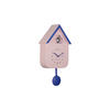 WANDUHR Dupla Color Cuckoo Rosa 21.5/21.5/41.5 cm - Pink, Kunststoff (21.5/41.5/21.5cm) - Karlsson