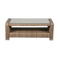 GARTENTISCH Holz - Braun, Holzwerkstoff (56/111/41cm) - ebuy24