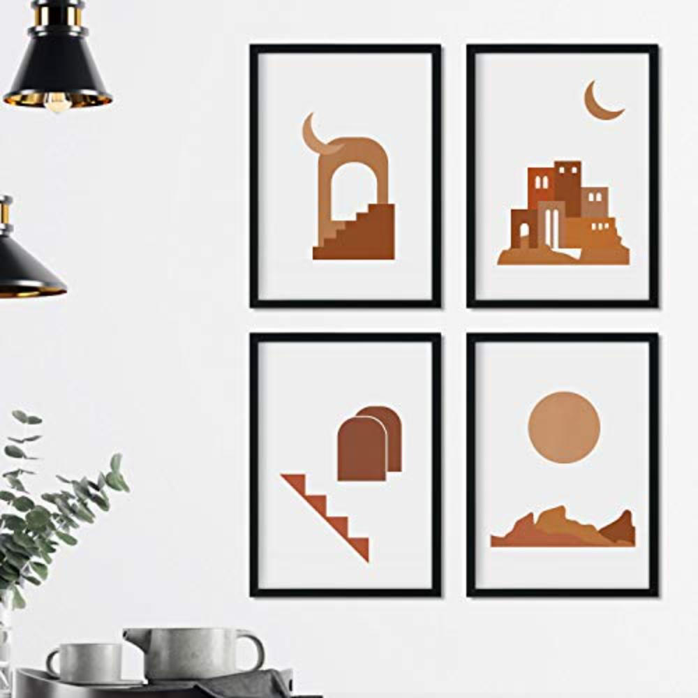 Nacnic Poster Schwarz 29.7x3 cm