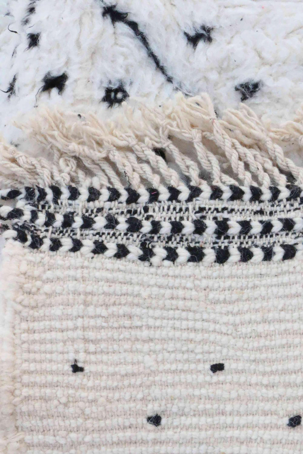 BERBERTEPPICH aus reiner Wolle 158x 245 cm - Beige, Naturmaterialien (158/245cm) - AFK Living