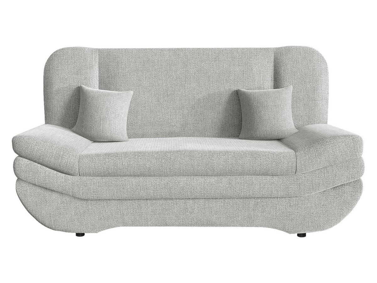 SCHLAFSOFA Weronika - Platinfarben/Schwarz, Holz/Kunststoff (200/95/90cm) - MIRJAN24