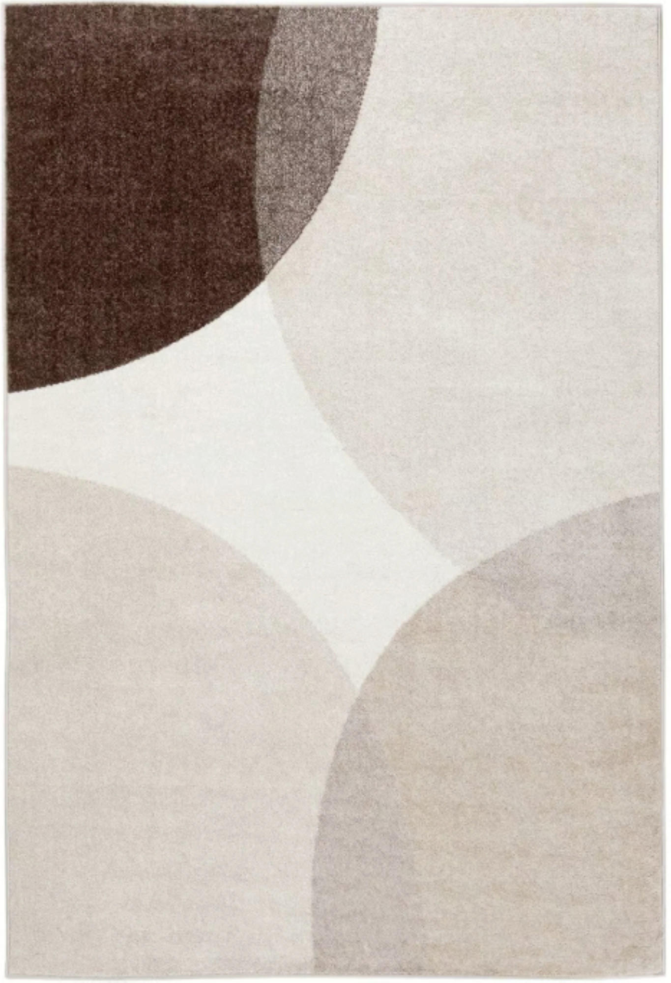 TEPPICH modern Flachgewebe DORY Braun 160 x 235 cm - Braun, Textil (160/235cm) - Novatrend