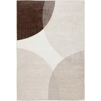 TEPPICH modern Flachgewebe DORY Braun 67 x 120 cm - Braun, Textil (67/120cm) - Novatrend