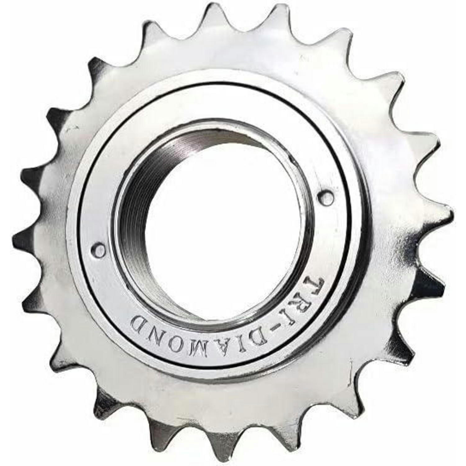 XXXLutz Fahrradfreilauf Silber 8x1.5x8 cm