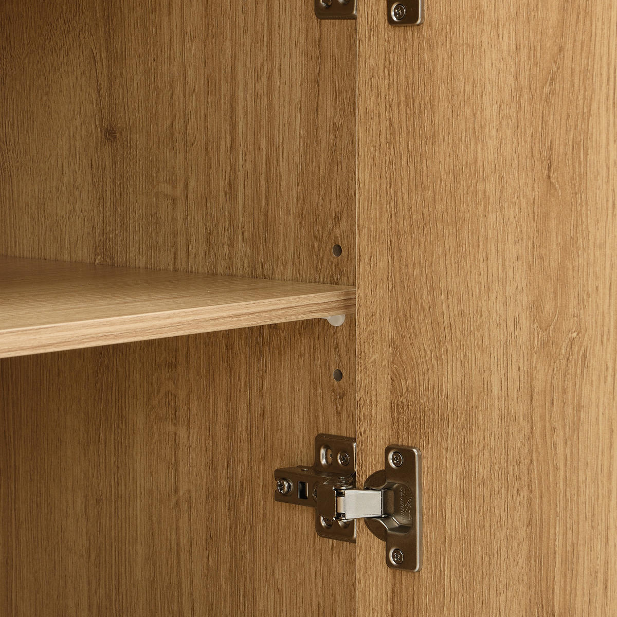 SIDEBOARD Natural 140/38/75 cm - Naturfarben, Holzwerkstoff (140/75/38cm) - PANGIVO