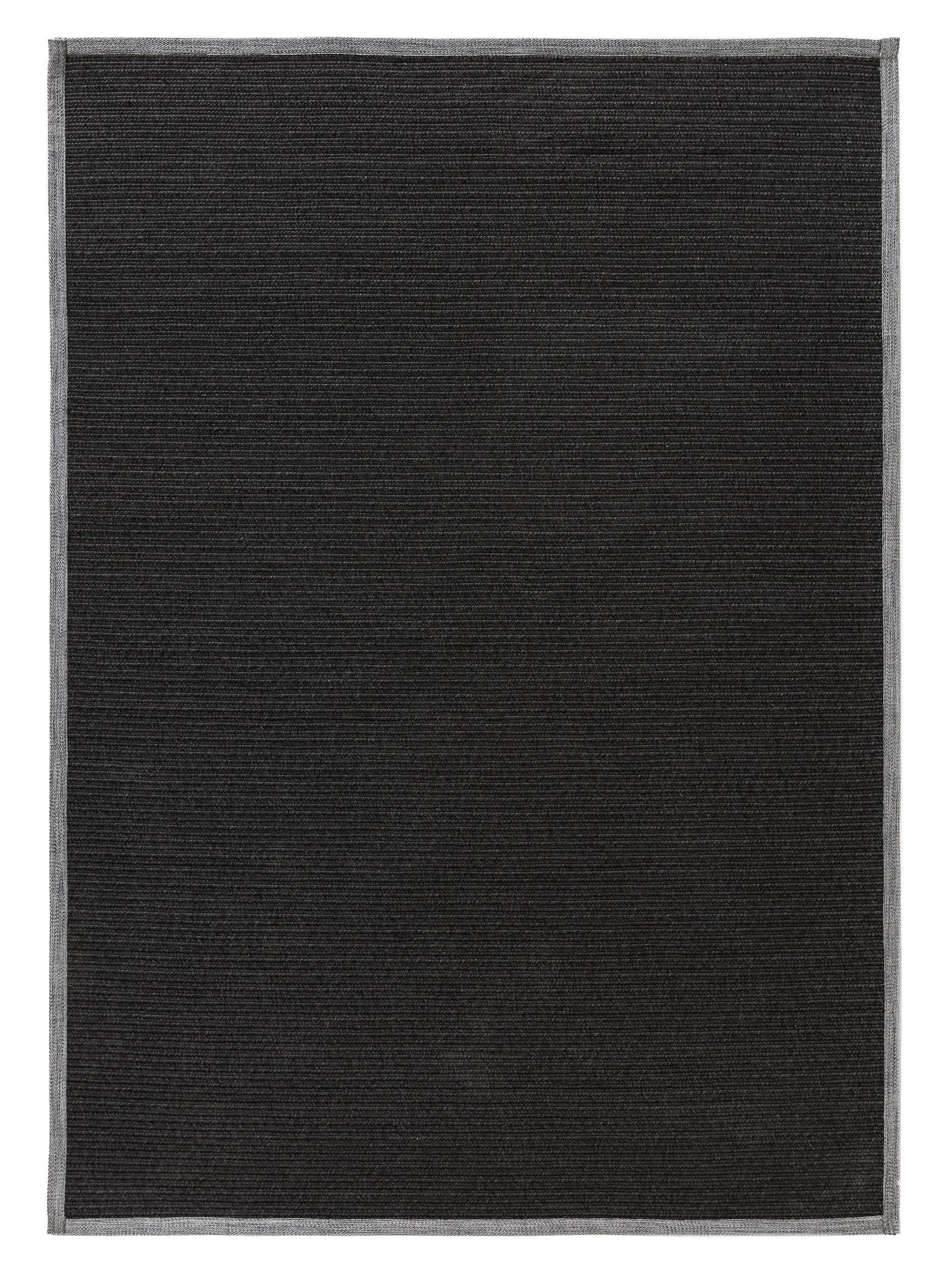 OUTDOORTEPPICH Nandi Schwarz 160x230 cm - Schwarz, Textil (160/230cm) - benuta Nest