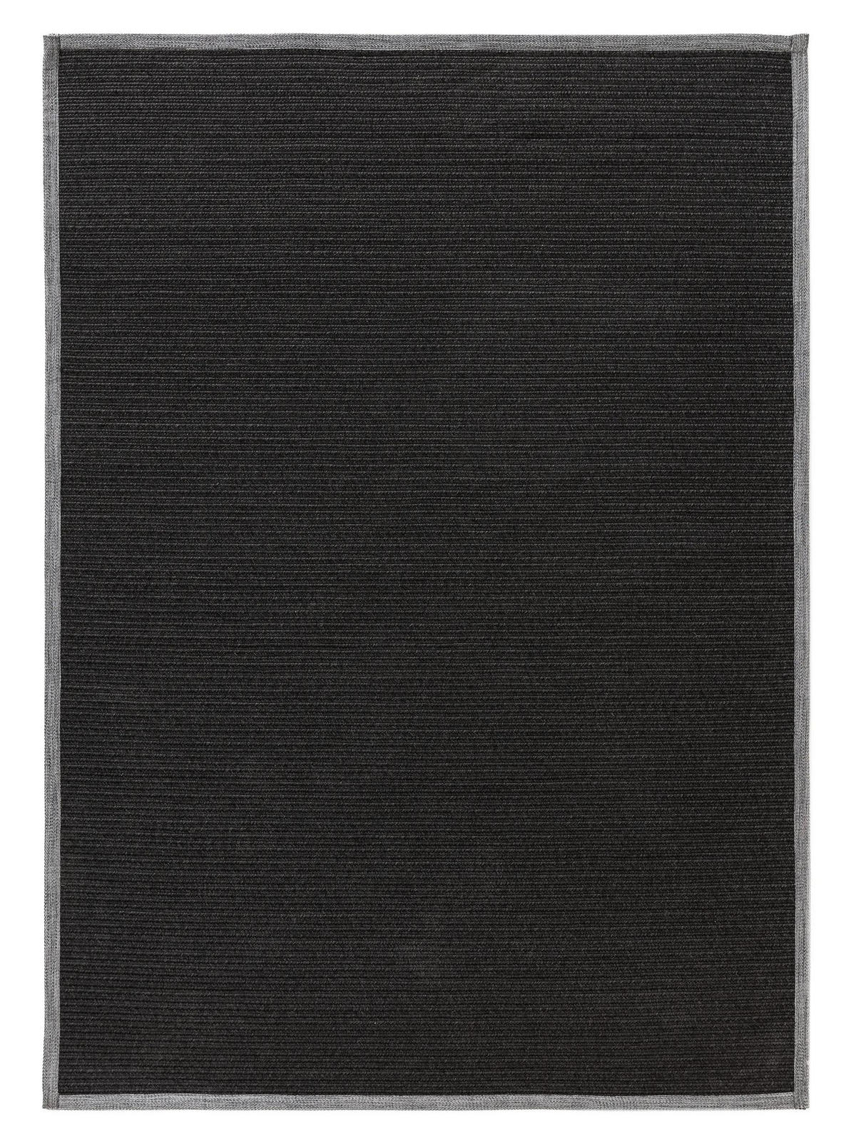 OUTDOORTEPPICH Nandi Schwarz 160x230 cm - Schwarz, Textil (160/230cm) - benuta Nest