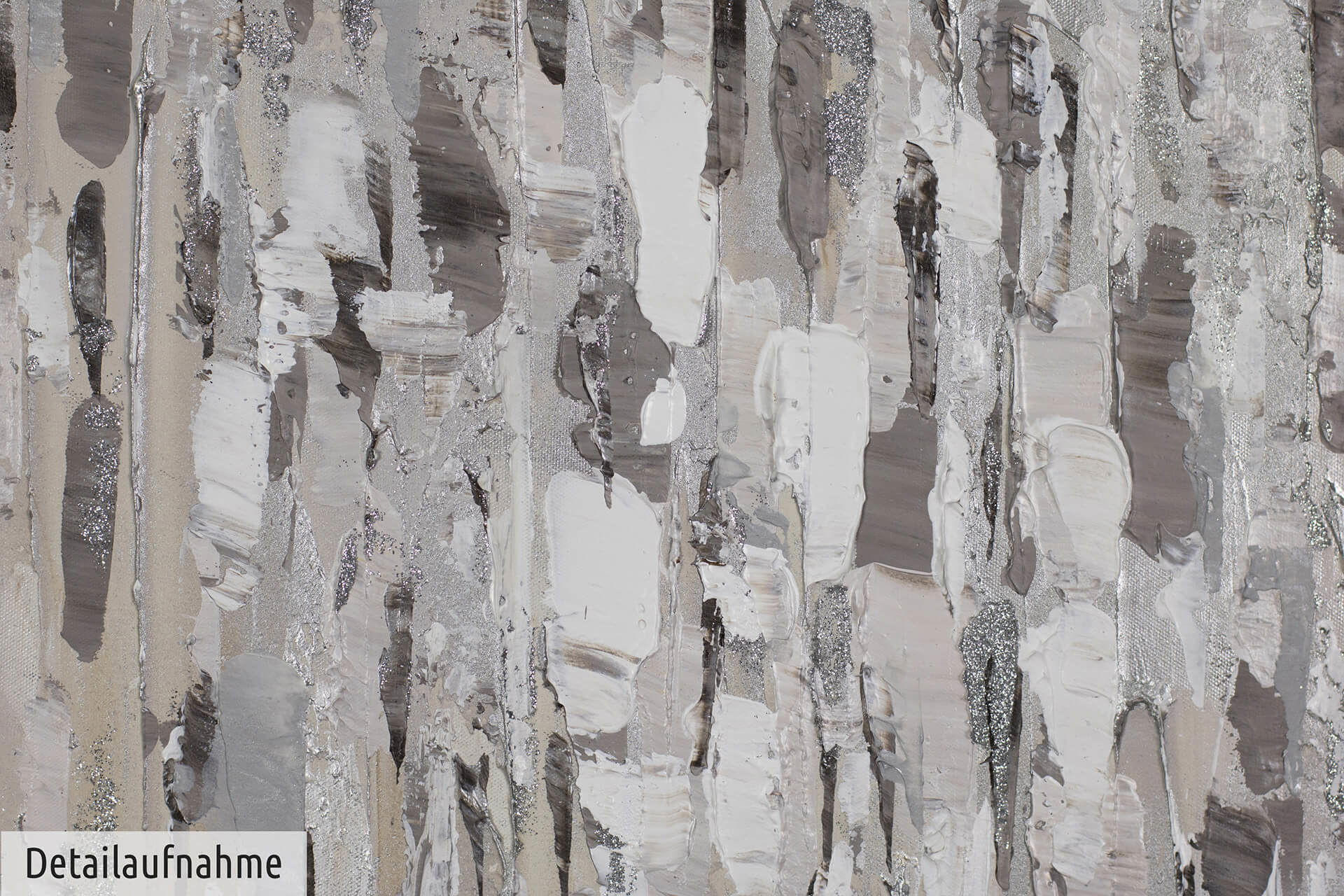 ACRYLBILD HANDGEMALT 80/80 cm - Grau, Holz/Textil (1.46/80cm) - KUNSTLOFT