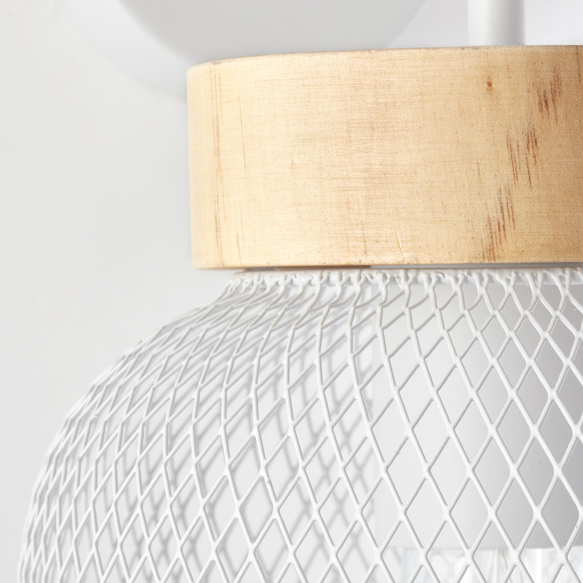 WANDLEUCHTE Giada 99107/75 - Weiß, Holz (16/26.5/20cm) - Brilliant