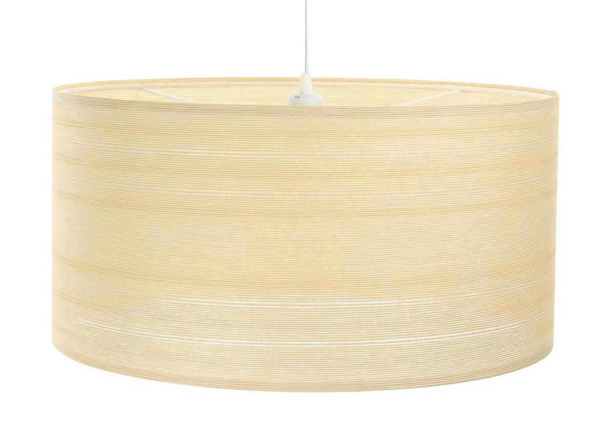 HÄNGELEUCHTE Beige 60/30 cm - Beige, Kunststoff (60/1/30cm) - ONZENO