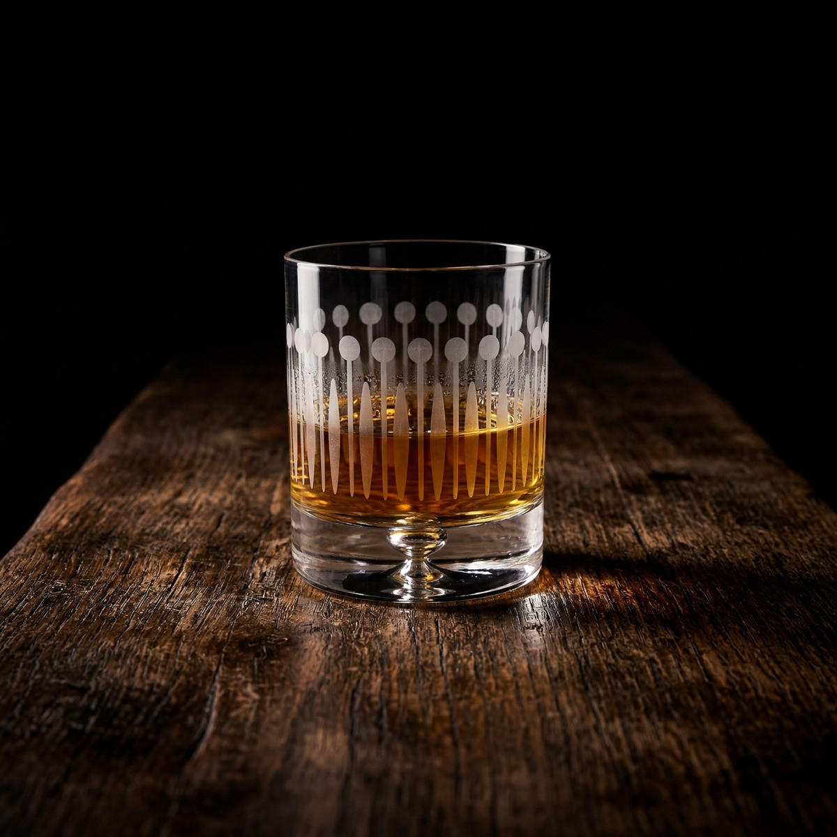 WHISKYGLÄSER SAGA BOTANIC, 6ER-SET, 310 ML - Transparent, Glas (0.31L) - Krosno Glass