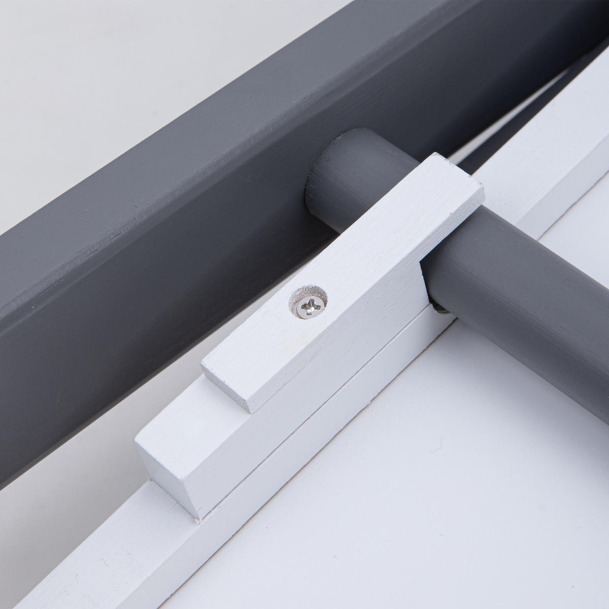 SERVIERWAGEN - Grau, Holz (39.5/70/44cm) - Relaxdays