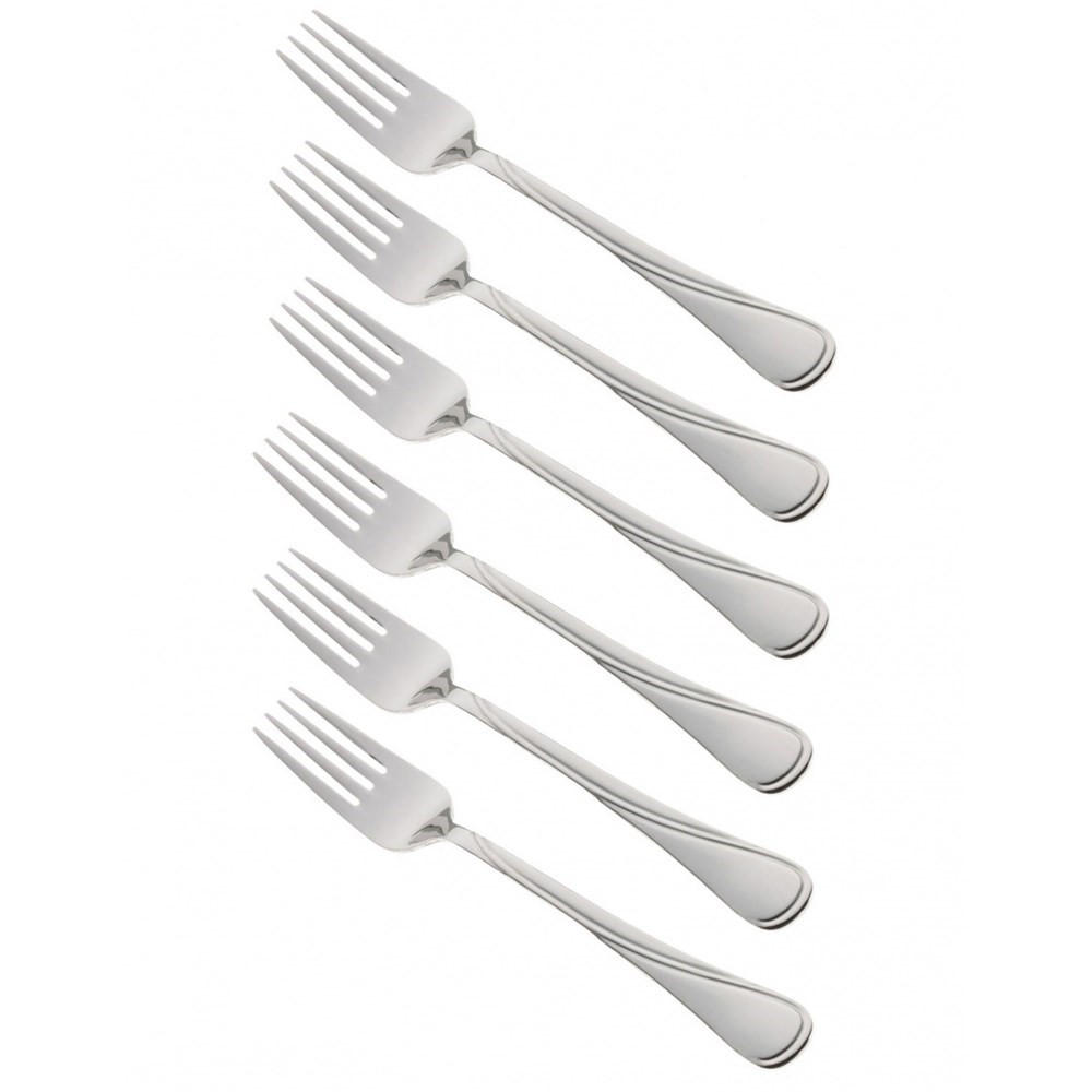 BESTECKSET Silber 20/7/20 cm KH1437 - Silberfarben, Metall - Kinghoff 