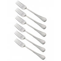 BESTECKSET Silber 20/7/20 cm KH1437 - Silberfarben, Metall - Kinghoff 