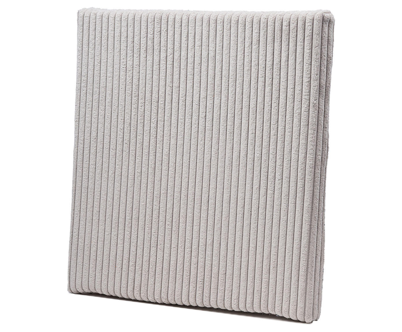 SITZKISSEN Anafi 40x40x3cm SILBER - Silberfarben, Textil (40/40cm)